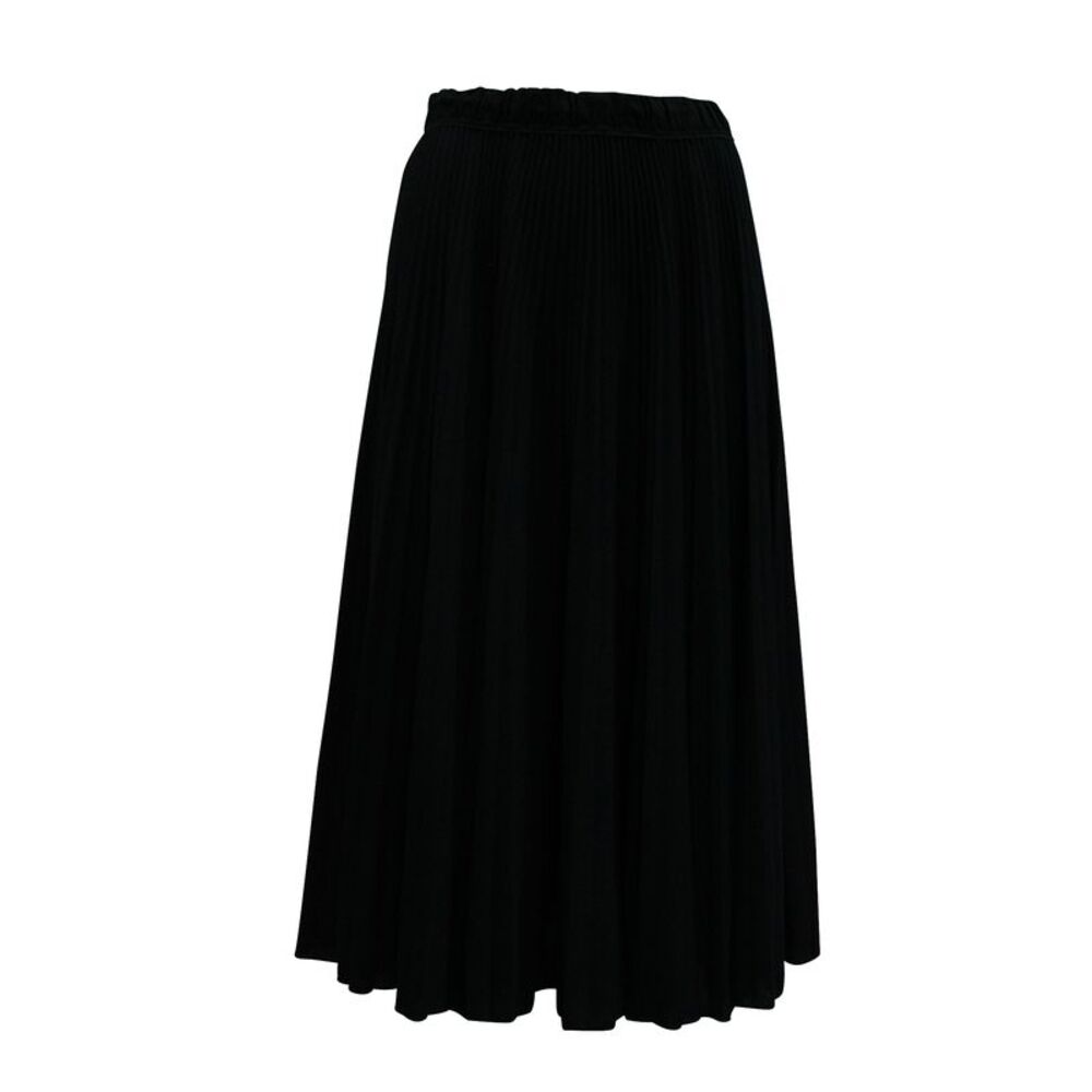 Marc Jacobs Pleated Skirt in Black Polyester